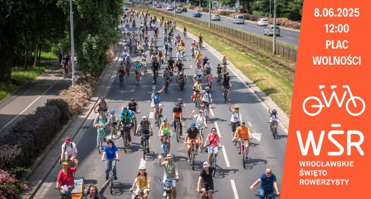 Plakat Wrocławskie Święto Rowerzysty