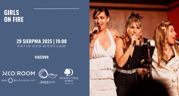 Plakat Koncert Jazzovo | Girls on Fire