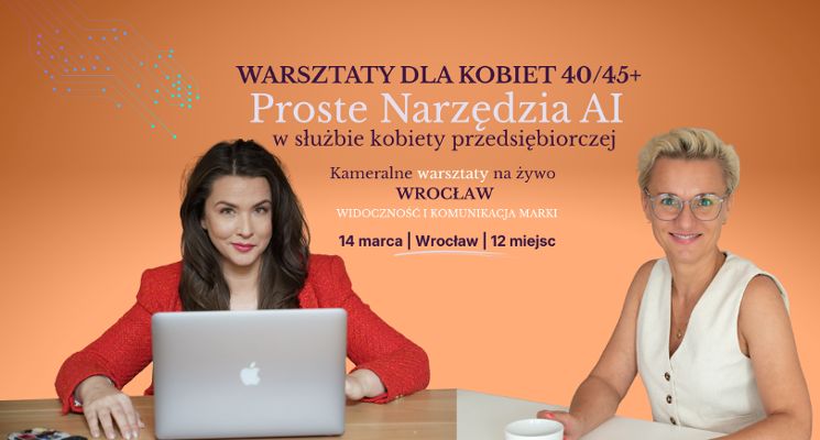 Plakat Warsztaty dla Kobiet 40/45+