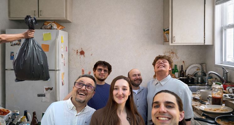 Plakat ZaŚcianą - komedia inspirowana sąsiadami i współlokatorami