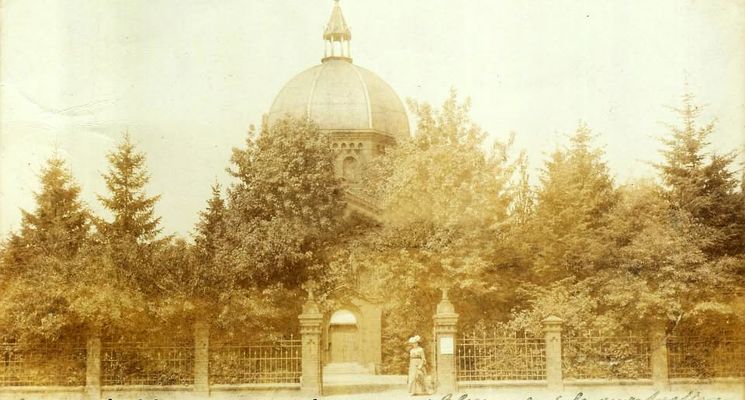 Plakat Poznaj Wrocław – dawne i obecne cmentarze grabiszyńskie [spacer z przewodnikiem]