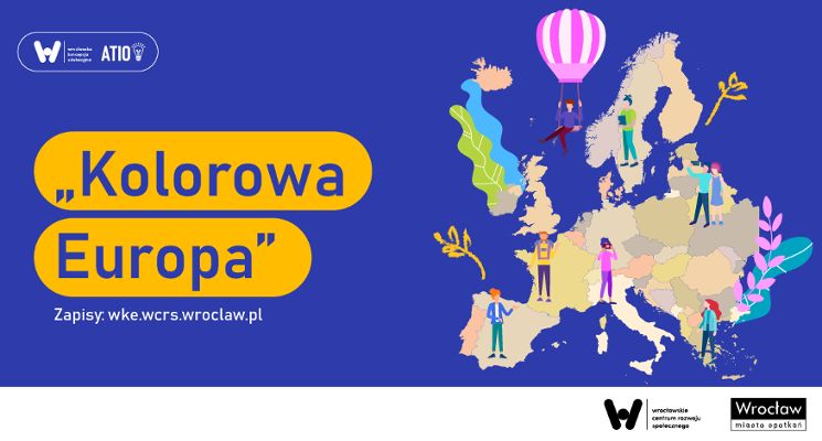 Plakat Kolorowa Europa - 20 lat Polski w Unii Europejskiej