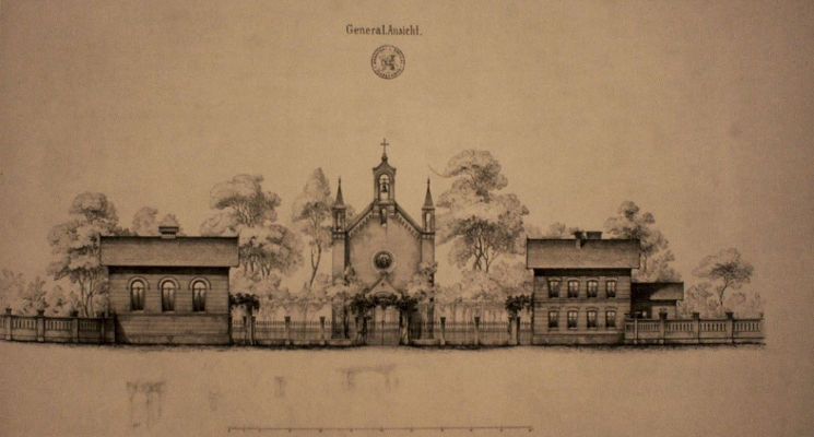 Plakat Poznaj Wrocław. Historia Cmentarza Grabiszyńskiego