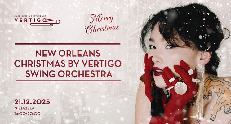 Plakat New Orleans Christmas by Vertigo Swing Orchestra