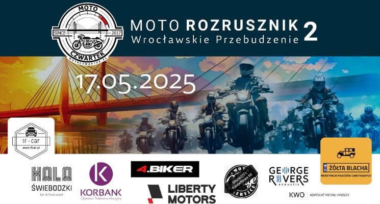 Plakat Moto Rozrusznik 2 – Wrocławskie przebudzenie