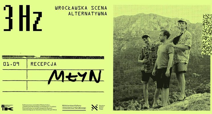 Plakat 3Hz koncert | Młyn