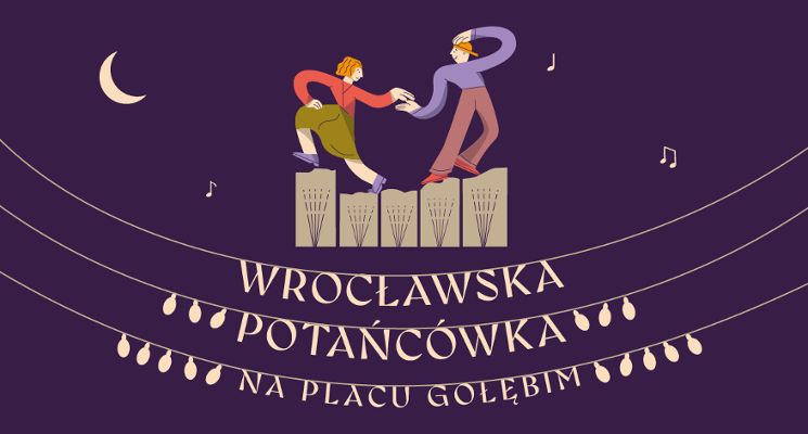 Plakat Wrocławska Potańcówka 2026 w Rynku (pl. Gołębi)