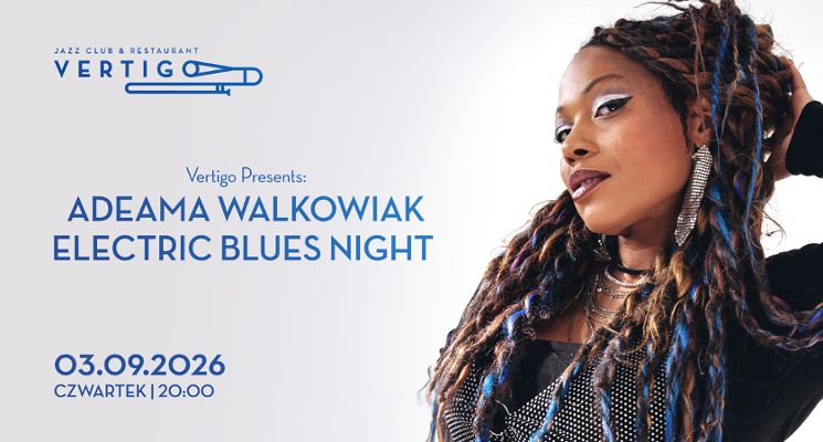 Plakat Electric Blues by Adeama Walkowiak