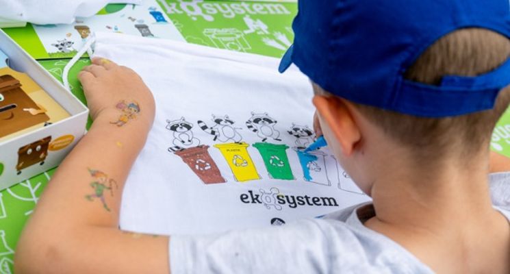 Plakat Ekologiczny Piknik Rodzinny w PSZOK