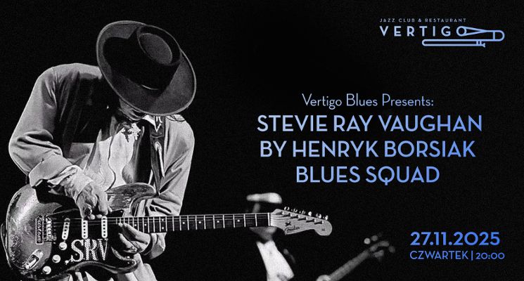 Plakat Stevie Ray Vaughan by Henryk Borsiak Blues Squad
