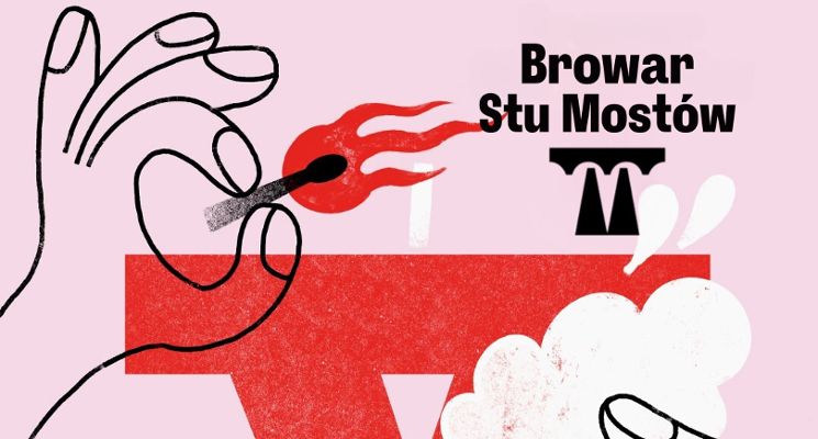 Plakat X Urodziny Browaru Stu Mostów