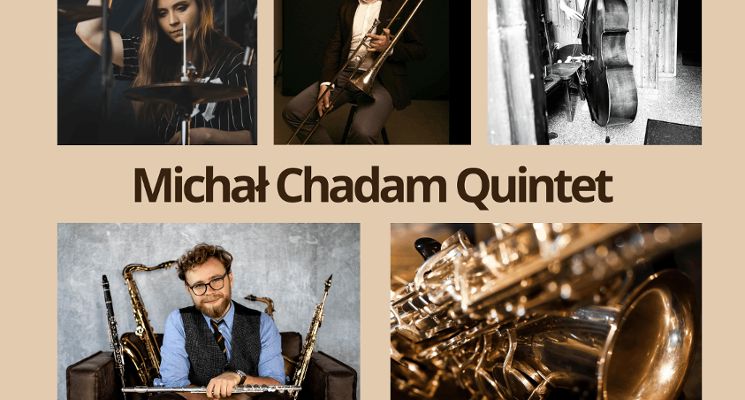 Plakat Jazz Nad Widawą - Michał Chadam Quintet – podróż przez ścieżki jazzu