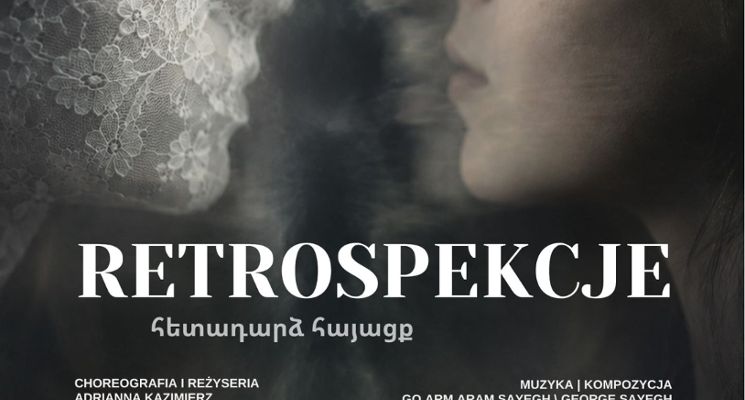Plakat Spektakl teatralny pt. Retrospekcje