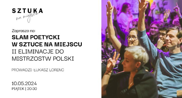 Plakat Wrocławski Slam Poetycki | II eliminacje do Mistrzostw Polski