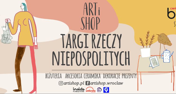 Plakat Targi Rzeczy Niepospolitych Artishop