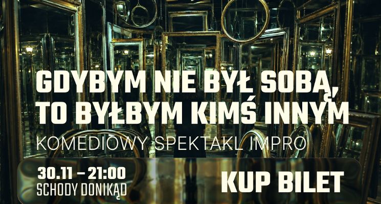 Plakat Gdybym nie był sobą, to byłbym kimś innym [18+]