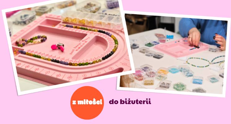 Plakat Naszyjnik z naturalnych kamieni: Podstawy tworzenia biżuterii