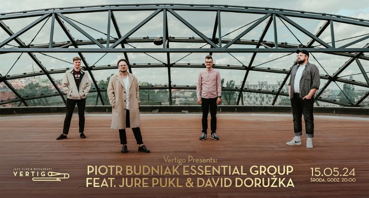 Plakat Piotr Budniak Essential Group feat. Jure Pukl & David Doružka