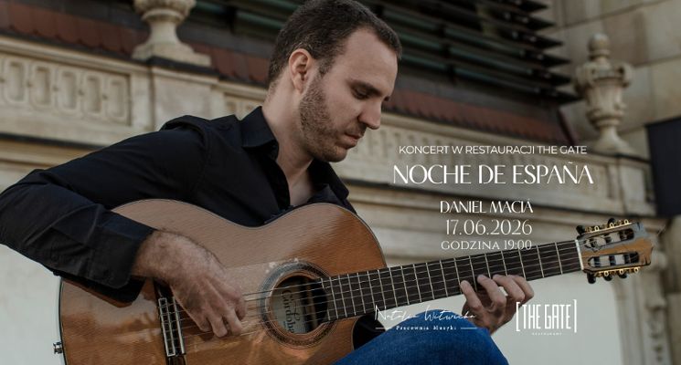 Plakat Noche de España - koncert w restauracji The Gate