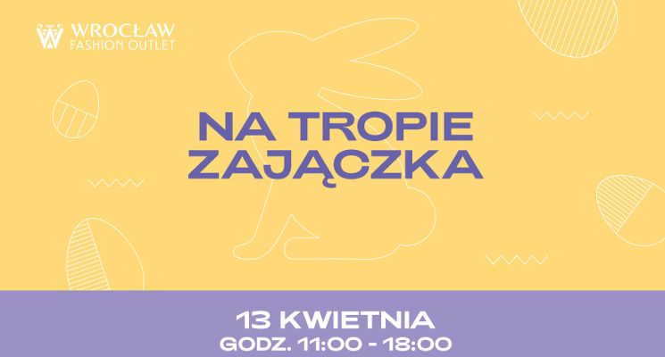 Plakat Na tropie wielkanocnego zajączka