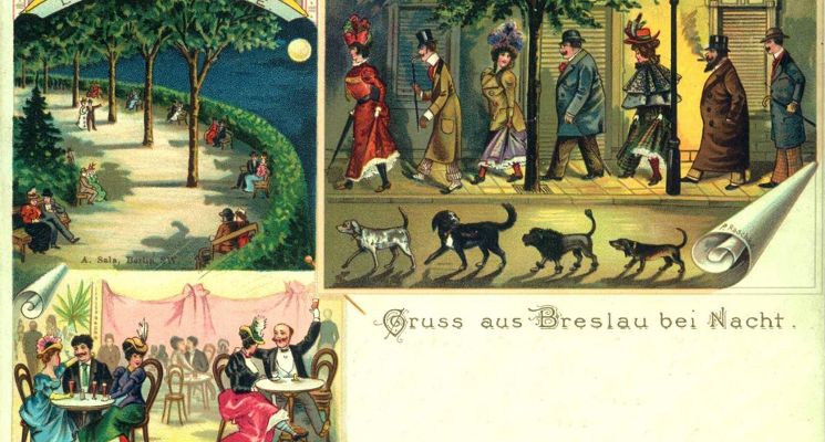 Plakat Poznaj Wrocław - Jak się bawili Wrocławianie, bale i lokale