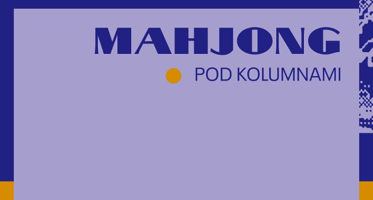 Plakat Mahjong Pod Kolumnami