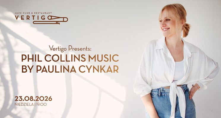 Plakat Phil Collins Music by Paulina Cynkar