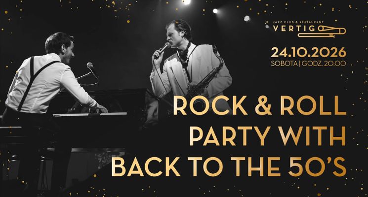 Plakat Rock & Roll Party with Back To The 50’s