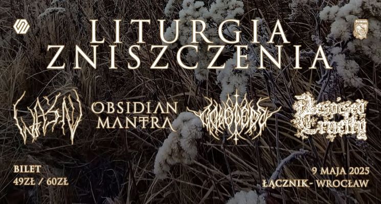Plakat Majowa Liturgia Zniszczenia