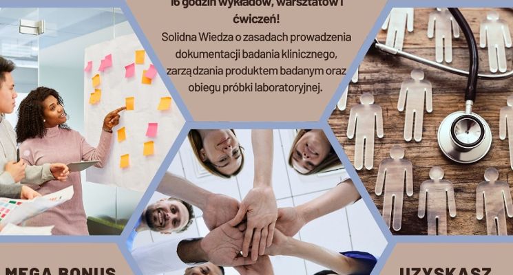Plakat Akademia Koordynatora Badań Klinicznych
