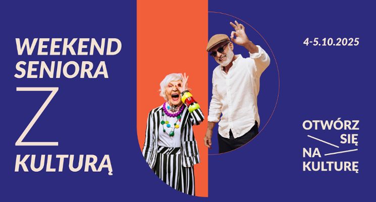 Plakat Weekend Seniora z Kulturą – Dom Edyty Stein