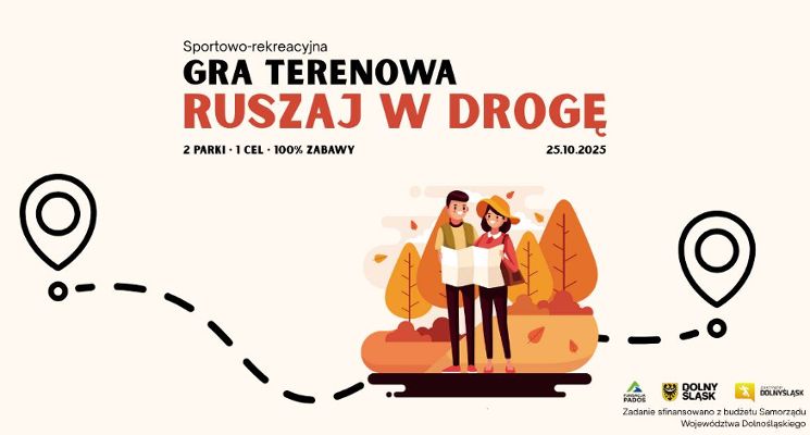 Plakat Gra terenowa Ruszaj w drogę