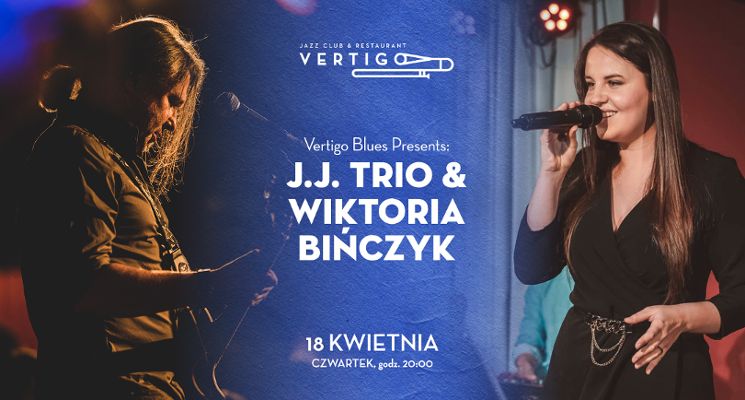 Plakat J.J. Trio & Wiktoria Bińczyk