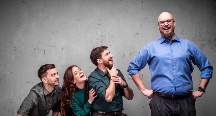 Plakat Spektakl impro dla dzieci / 8. Przegląd Nowego Teatru dla Dzieci