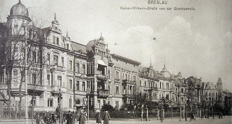 Plakat Poznaj Wrocław - Ulica Powstańców Śląskich