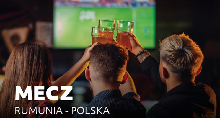 Plakat Transmija meczu Rumunia - Polska w Hard Rock Cafe Wrocław!