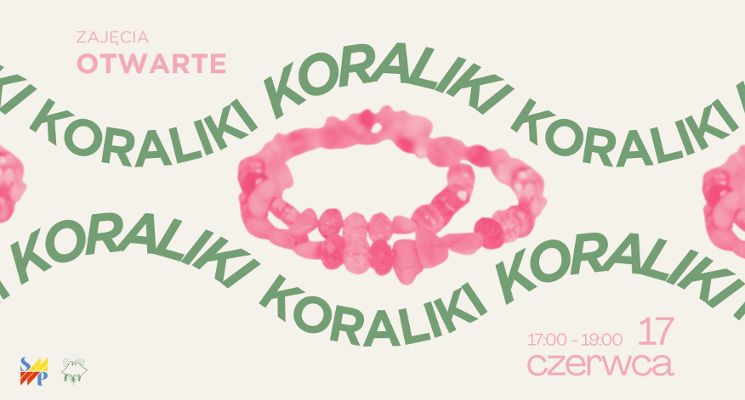 Plakat Robienie ozdób z koralików