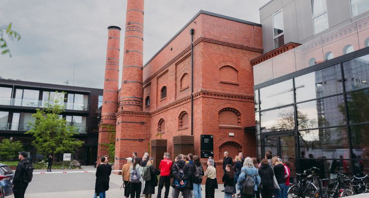Plakat PIEKARNIA Żywa Kultura: 66P + Galeria Geppart [Noc Muzeów 2025]