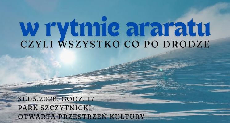 Plakat W rytmie Araratu, czyli wszystko co po drodze - spotkanie podróżnicze