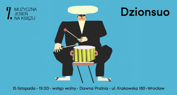 Plakat DZIONSUO - koncert rapowy