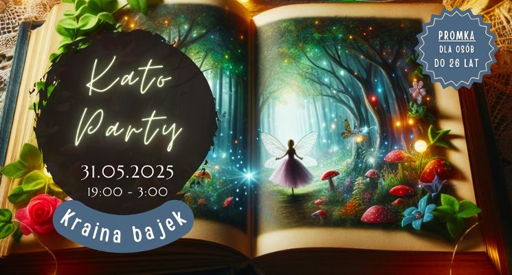 Plakat Kato-Party: Kraina bajek