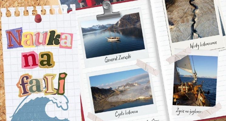 Plakat Nauka na fali - relacja z wyprawy naukowej studentów UWr na Spitsbergen