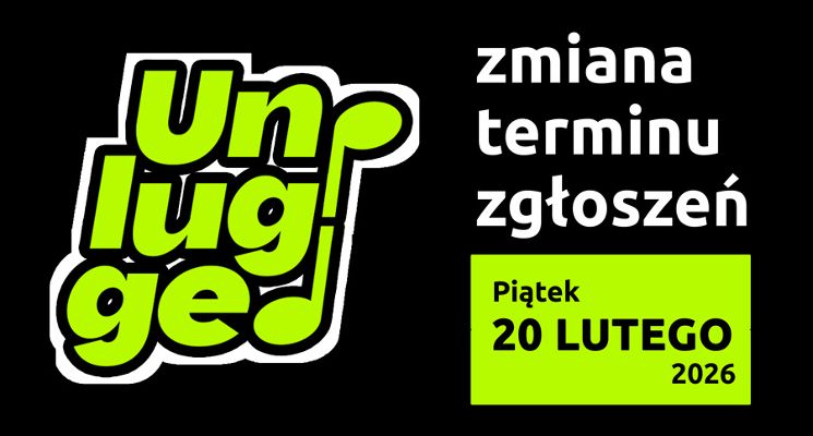 Plakat V Ogólnopolski Konkurs Wokalny dla Dzieci i Młodzieży „Unplugged - Tylko Rock”