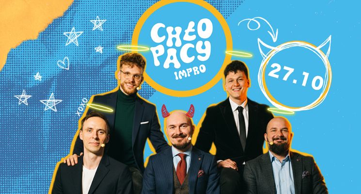 Plakat Nie Wszyscy Święci – spektakl improwizowany z muzyką na żywo
