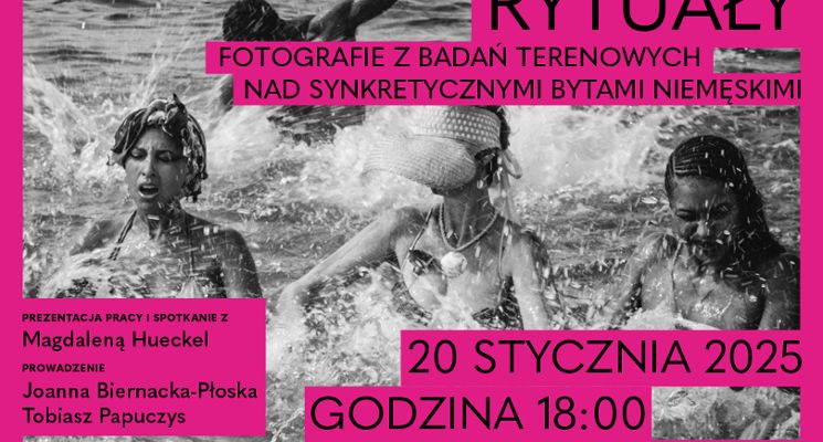 Plakat RYTUAŁY. Fotografie z badań terenowych nad synkretycznymi bytami niemęskimi