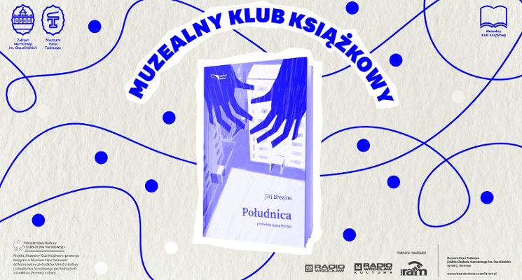 Plakat Muzealny Klub Książkowy: „Południca” Jiříego Březiny