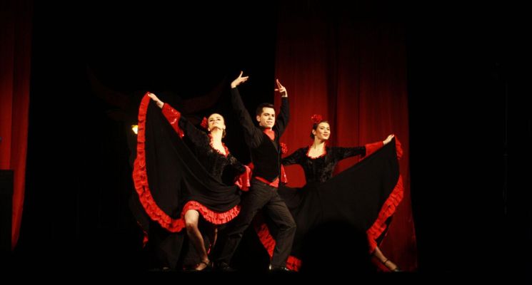 Plakat Hiszpański wieczór z Carmen