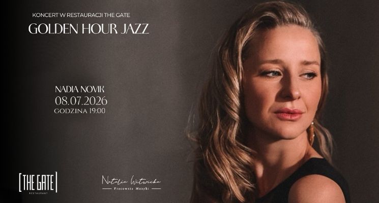 Plakat Golden Hour Jazz - koncert jazzowy w restauracji The Gate