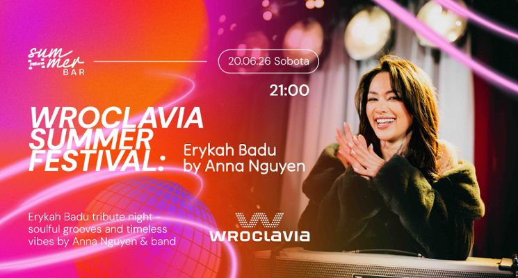 Plakat Wroclavia Summer Festival: Erykah Badu by Anna Nguyen