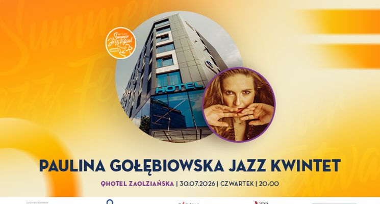 Plakat VSJF: Paulina Gołębiowska Jazz Kwintet